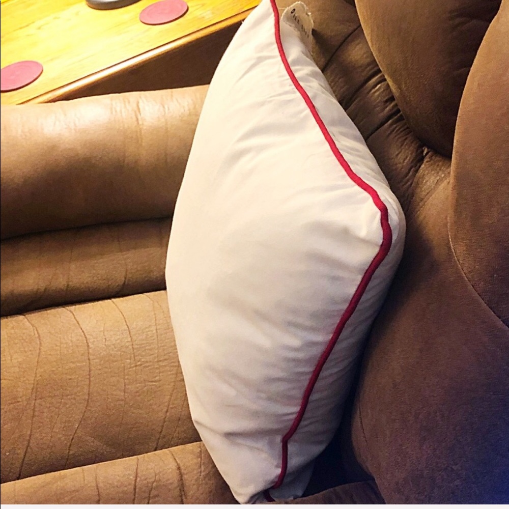 SOLD!!!  Rae Dunn Christmas Naughty Nice Pillow - Picture 4 of 7